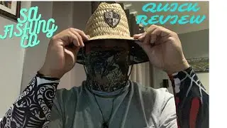 SA Company straw hat and arm sleeves