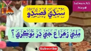 Mili Zahra s.a j dar Nokri aa_sindhi_Qasido_ by Salman Ali Nayab 2023
