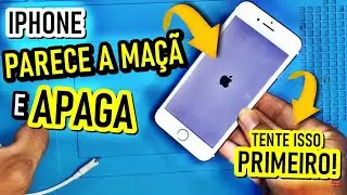 FUNCIONA EM 80% DOS IPHONE !! iPhone PISCANDO na TELA da MA&Ccedil;&Atilde; - como resolver!