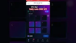 Onus tap tap daily code onx 2 September