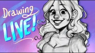 I'M BACK! Drawing LIVE & 2022 Plans! 🎨✨🔴LIVESTREAM🔴