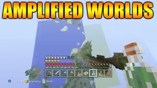 ★Minecraft Xbox 360 + PS3: AMPLIFIED World's Biomes Update - Next Gen Only Feature!?!★