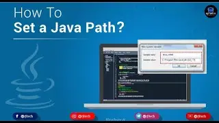 How to setup a Java Environment variable path  | #Rjitech