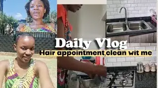 Productive Day in My Life | Hair Appointment + kitchen Cleaning 2025