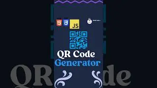 QR Code Generator || How to create a QR code generator using html css and js | 