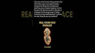 First Real Viking Face Revealed!