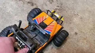Vintage Motorized 1981 Tonka Jeep Wrangler. Tested and Working.