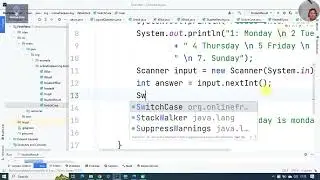 Java Conditional: Switch case with Default keyword in Java (Hindi) || Java Tutorial for Beginners