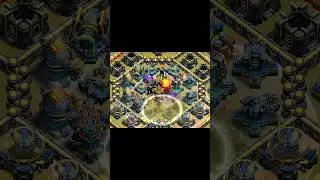 Grand Warden Fireball Attack 😱🔥#clashofclans #coc #gaming #shorts #cocshorts