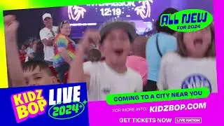 KIDZ BOP LIVE 2024 - TICKETS ON SALE NOW! #KIDZBOPLIVE