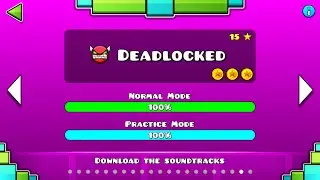 Geometry Dash - Deadlocked (All coins) (Demon level)