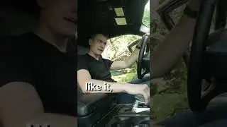 Driving an F-150 Lightning Driving While Charging a Tesla #shorts