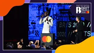 Stormzy wins Male Solo Artist | The BRIT Awards 2020