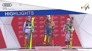 Highlights| Mikaela Shiffrin conquers 4th career Slalom Crystal Globe in Squaw Valley| FIS Alpine