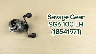 Розпаковка Savage Gear SG6 100 LH 5+1BB 6.6:1 (18541971)