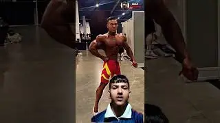 Chinese bodybuilder men's physique genetic 😱 #youtubeshorts #gymworkout #fitness #motivation