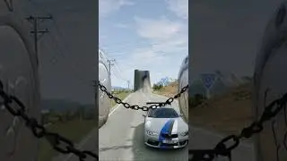 CARS VS CHAINS VS BOLLARDS #beamng_drive #beamdrive #beamngdrive #bmgcrashes #beamng