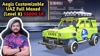 Aegis Customizable UAZ Full Maxed Level 8 | 33000 UC | 4KingGuruOP
