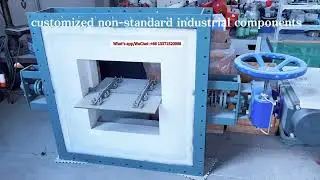 for industrial air control Air Damper Butterfly Damper for HVAC systems direct manufacturer