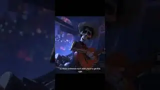 Did you know when a character plays a guitar in Coco movies