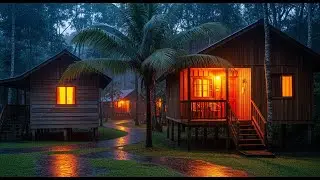 Rain Sounds for Sleeping 😴 Long Heavy Rain Ambience for Deep Sleep, Anxiety Relief & Quiet Nights