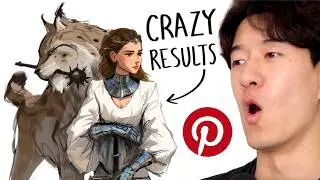 I Tried the Viral Pinterest Art Challenge (I love it)