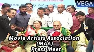 Movie Artists Association (MAA) Press Meet | Sivaji Raja, Srikanth, Naresh, Krishna, K Viswanath
