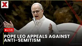 Pope Leo LIVE : Pope Leo Marks Holocaust Commemoration With Anti-Semitism Appeal | NewsX World