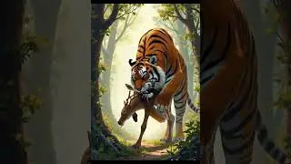 #tiger #3danimation #animals #4k #ai
