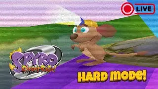 Spyro 2 Challenge Mod | By BluePhoenixGames | LIVE