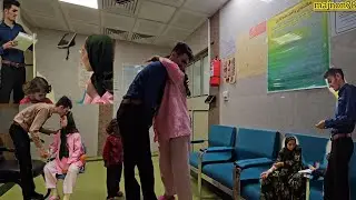 Temporary leave from the hospital; Batul returns home with worried eyes