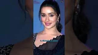 Top 10 Most Famous Indian Celebrities 2025 💞 #top10 #shortsfeed #shorts #top #2025 #beautiful