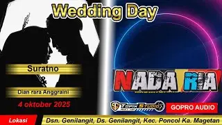 03 LIVE TOPIX STUDIO WEDDING SURATNO & DIAN || CS NADA RIA | GOPRO AUDIO | GENILANGIT PONCOL MAGETAN