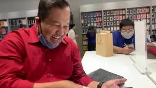 Iphone 12 pro max Ready Stock Walk in Unboxing Pakcik Tupperware