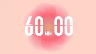 1 Hour Aura Timer , Deep Focus for Relaxing, Studying and Working
