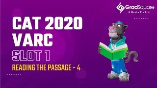 CAT 2020 - VARC Слот 1 - Чтение отрывка - 4
