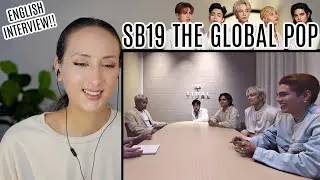 SB19 English Interview in New York REACTION | The Global Pop Interview