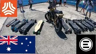 ESK8 in Sydney #Australia Sunday MEET UP