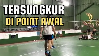 Pembuktian Sang Senior  di Lapangan | Afif - Tio vs Erik - Sevex | Badminton Otodidak