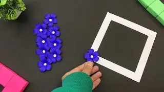 Easy And Beautiful Wall Hanging Craft Ideas / Paper Wallmate / A4 Sheet Craft / DIY Wall Decor 
