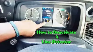 How to Turn Off the Line Detector 