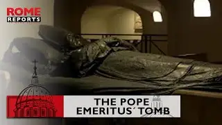 Preparations completed for the tomb of Pope emeritus #Benedict XVI