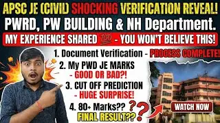APSC PWD JE Document Verification vlog 2025👷&zwj;♂️ Guwahati Assam