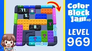 Color Block Jam Level 969 Solution Walkthrough