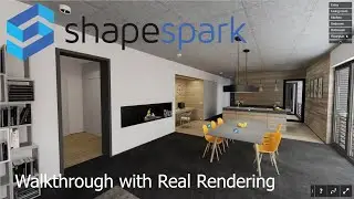Excellent virtual reality technology for 3D architectural design Walkthrough with Real Rendering VR
