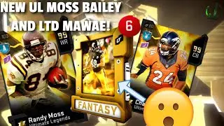FIRST 99 ULTIMATE LEGENDS! NEW MOSS BAILEY! NEW PACKS ARE FIRE! WE GET MOSS! MADDEN 20 ULTIMATE TEAM