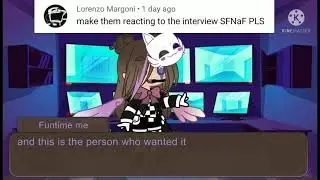 willy's wonderland reacts to SFNaF interviews//springtrap,withered Bonnie and withered foxy