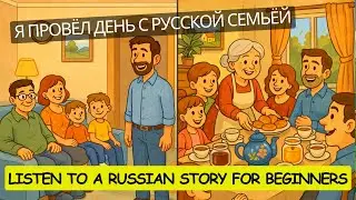 Russian Listening Practice: &ldquo;One Day in a Russian Family&rdquo; &ndash; Slow Story (Beginner A1 Level)