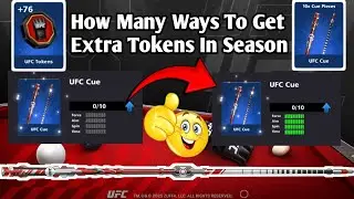 Unlock More Tokens In Season | Best Ways To Get Extra UFC Tokens In 8 Ball #8ballpool #8poolweaver 