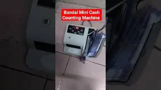 Bandal Mini Cash Counting Machine #note #cashcounting #shortvideo #mg #uv #youtubeshorts #machine